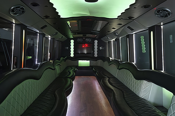 35-passenger party buses