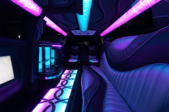 dance floors on limo