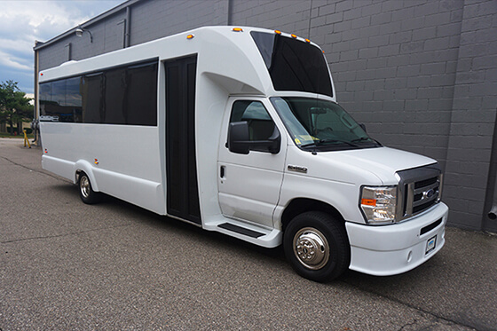 28-passenger party bus Dearborn 