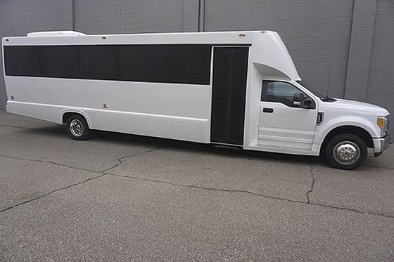 party bus exterior